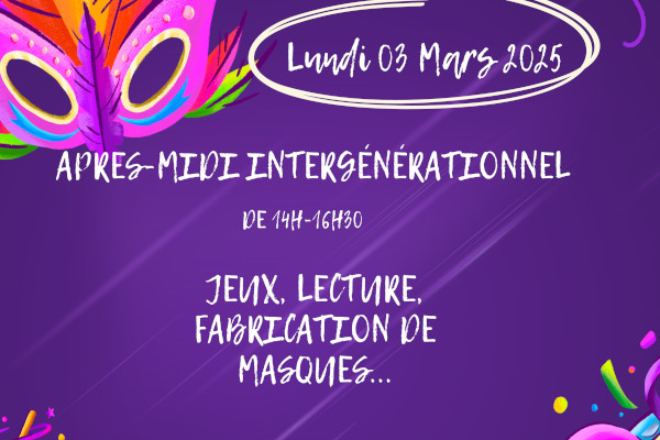 Carnaval à la ludothèque
