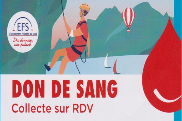 Don du sang Couches 23 décembre 2022 Salle Bergerie