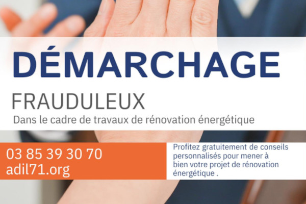 Démarchage frauduleux à la Rénovation énergétique