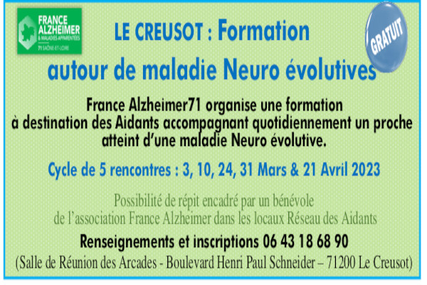 Formation autour de maladie Neuro évolutives