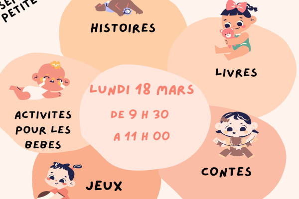 Semaine de la petite enfance : Animations à la bibliothèque