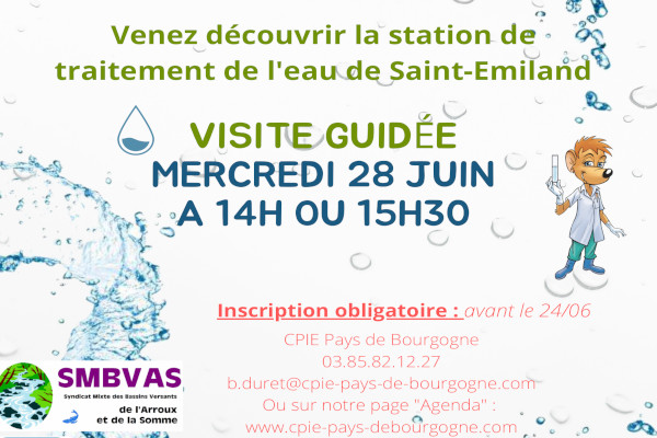 Visite de la Station de Traitement de l'Eau...