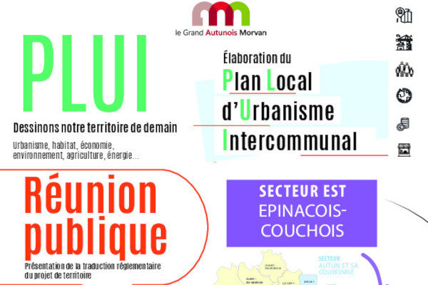 Réunion publique Plan Local d'Urbanisme Intercommunal