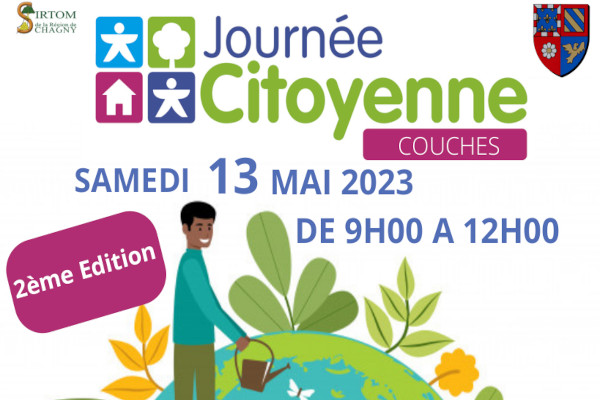 Journée Citoyenne Couches 13 mai 2023