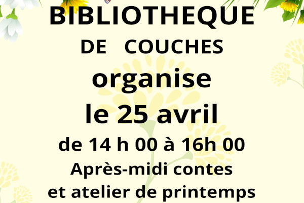 Après midi Fête du Printemps à la bibliothèque