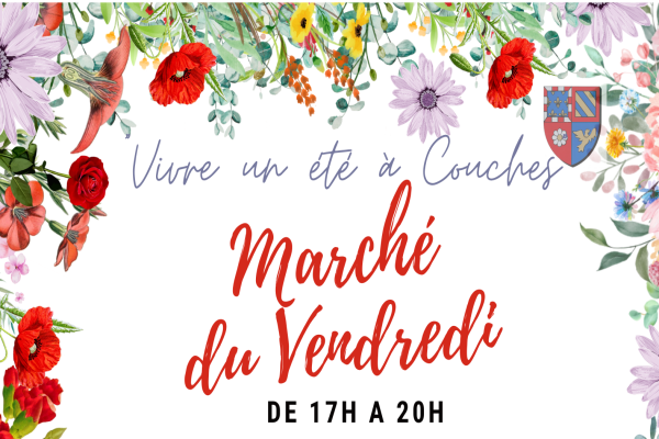 Marché de producteurs et artisans locaux Couches 2023